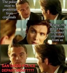 SAN DIEGO POLICE DEPARTMENT Meme Template