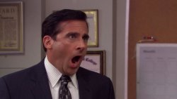 Micheal Scott Yelling Meme Template