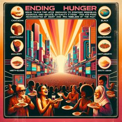 Ending hunger - ending starvation by ensuring regular, adequate Meme Template