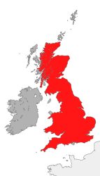 great britain map Meme Template