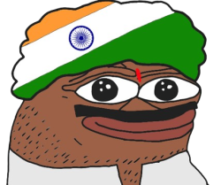 Indian Pepe Meme Template