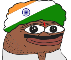 Indian Pepe Meme Template