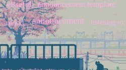 elisefuls new announcement template Meme Template