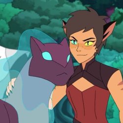 Melog and Catra Meme Template