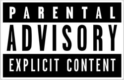 Parental Advisory Sticker Meme Template