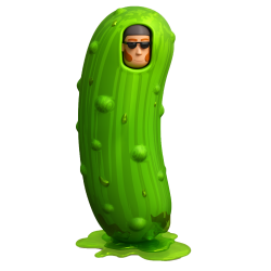 Average Pickle Meme Template