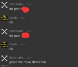 Jesse we have dementia 2.0 Meme Template