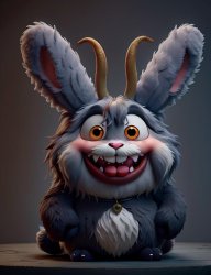 Happy Easter evil bunny Meme Template
