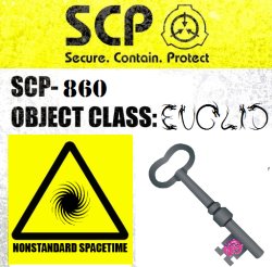 SCP-860 Sign Meme Template