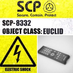 SCP-8332 Sign Meme Template