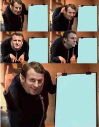 Macron Gru Meme Template