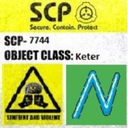 SCP-7744 Sign Meme Template