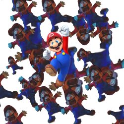 Mario's intrusive thoughts Meme Template