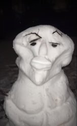 snowman Meme Template