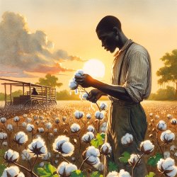 a black man picking cotton Meme Template