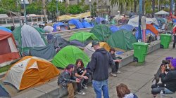 Tent city Meme Template