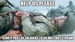 hurt us soldier Meme Template