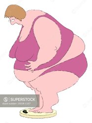 Fat Woman On Scale Meme Template