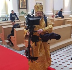 Holy man with camera Meme Template