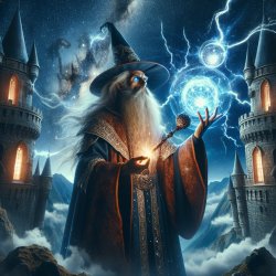 Wizard harnessing power Meme Template