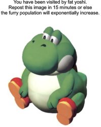 Fat yoshi Meme Template