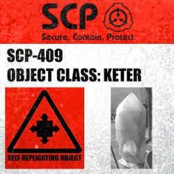 SCP-409 Label Meme Template