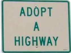 Adopt a highway Meme Template