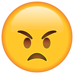 unhappy emoji Meme Template