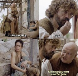 Tyrion Varys baby eat Meme Template