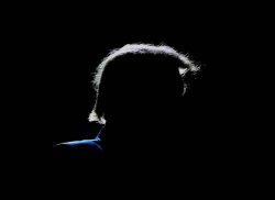 Trump silhouette Meme Template