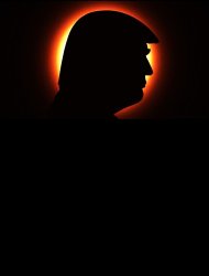 Trump total eclipse Meme Template