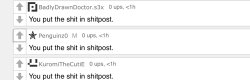 You put the shit in shitpost. Meme Template