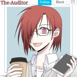 The-Auditor's announcement template Meme Template