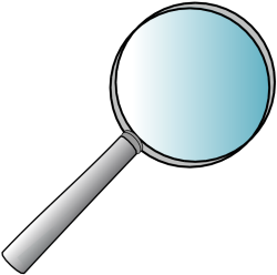 magnifying glass Meme Template