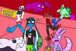 Vaxcat and skatez visit see world Meme Template