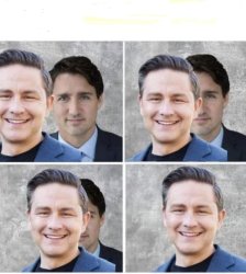 Poilievre > Trudeau Meme Template