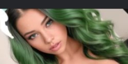 Green hair Meme Template