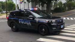 police car responding Meme Template