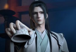 Shen Jiu Pours Tea Meme Template