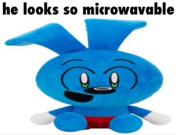 Riggy the Microwavable Plushie Meme Template