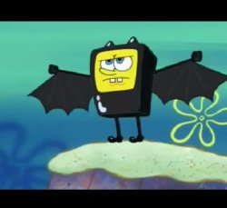 Spongebat Meme Template