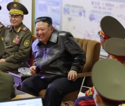 Kim Jong Un Smiling Meme Template