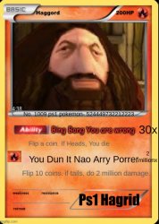 Haggord Pokemon Card Meme Template