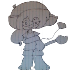 Judgemental Scrib transparent Meme Template