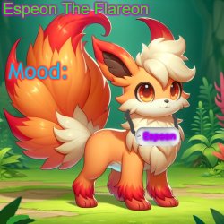 Espeon The Flareon's Announcment! Meme Template