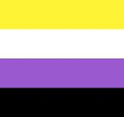 Non-binary flag Meme Template