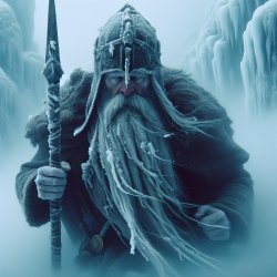 Odin walking in the blistering cold of helheimr Meme Template