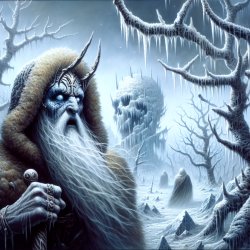 Odin walking in the cold of helheimr and he realizes that he can Meme Template