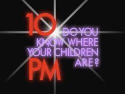 10pm Do you know where your children are Meme Template