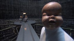 Brazil torture chamber with baby mask Meme Template